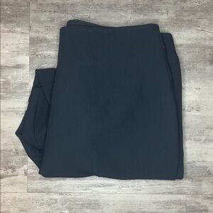 Abercrombie & Fitch High Rise Pintuck Black Pant Size 32R